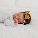 Bowtie Nylon Bow - Camel