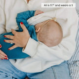 Women's Breastfeeding Sweatshirt - Blanc