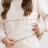 Women's Breastfeeding Sweatshirt - Blanc