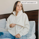 Women's Breastfeeding Sweatshirt - Blanc