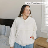 Women's Breastfeeding Sweatshirt - Blanc