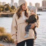 Women's Breastfeeding Sweatshirt - Chai