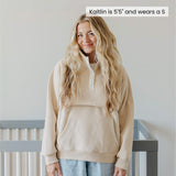 Women's Breastfeeding Sweatshirt - Chai