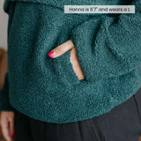 Women's Breastfeeding Fleece - Mosswood