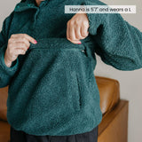 Women's Breastfeeding Fleece - Mosswood