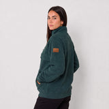 Women's Breastfeeding Fleece - Mosswood