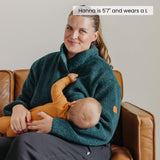 Women's Breastfeeding Fleece - Mosswood