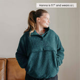 Women's Breastfeeding Fleece - Mosswood