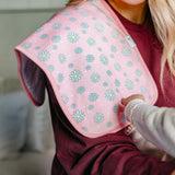 3 Pack Premium Burp Cloths - Sesame Street Retro Floral