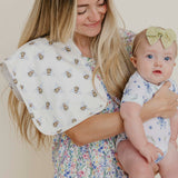 3 Pack Premium Burp Cloths - Catherine