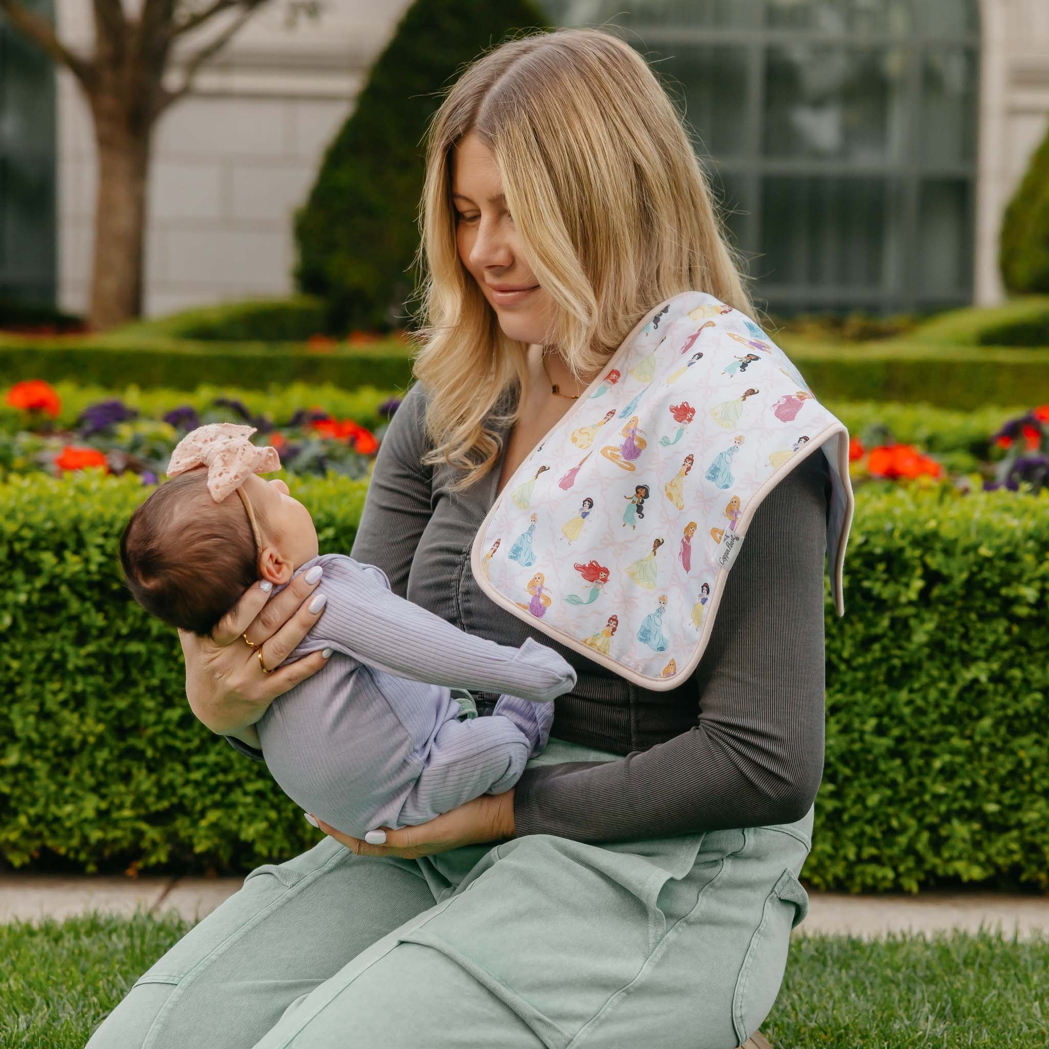 Burp Cloths Disney Princess