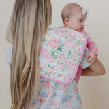 3 Pack Premium Burp Cloths - Genevieve