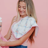 3 Pack Premium Burp Cloths - Genevieve