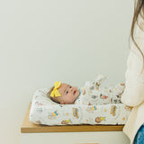 Premium Knit Diaper Changing Pad Cover - CoComelon Friends