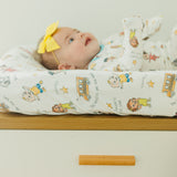 Premium Knit Diaper Changing Pad Cover - CoComelon Friends