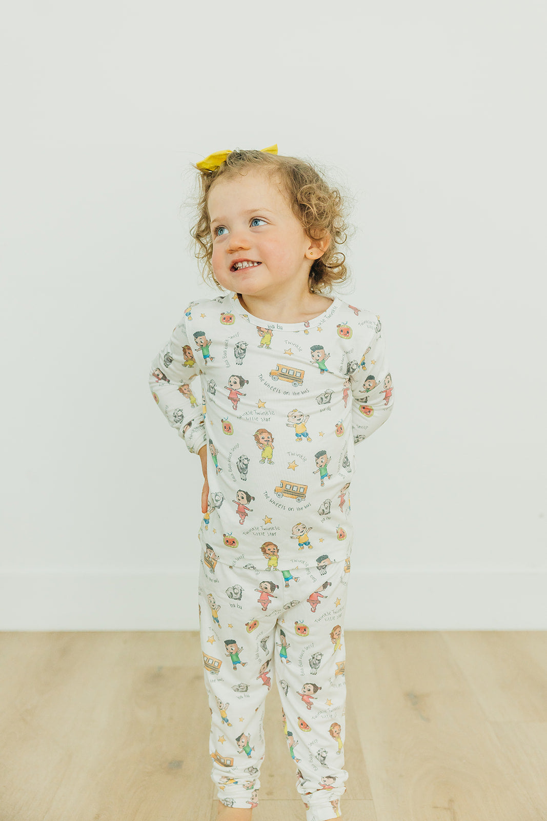 2pc Long Sleeve Pajama Set - CoComelon Friends