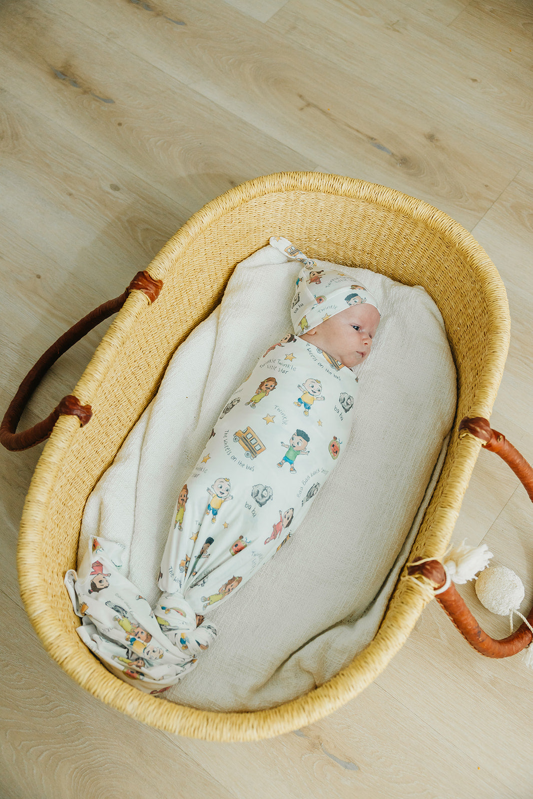 Knit Swaddle Blanket - CoComelon Friends