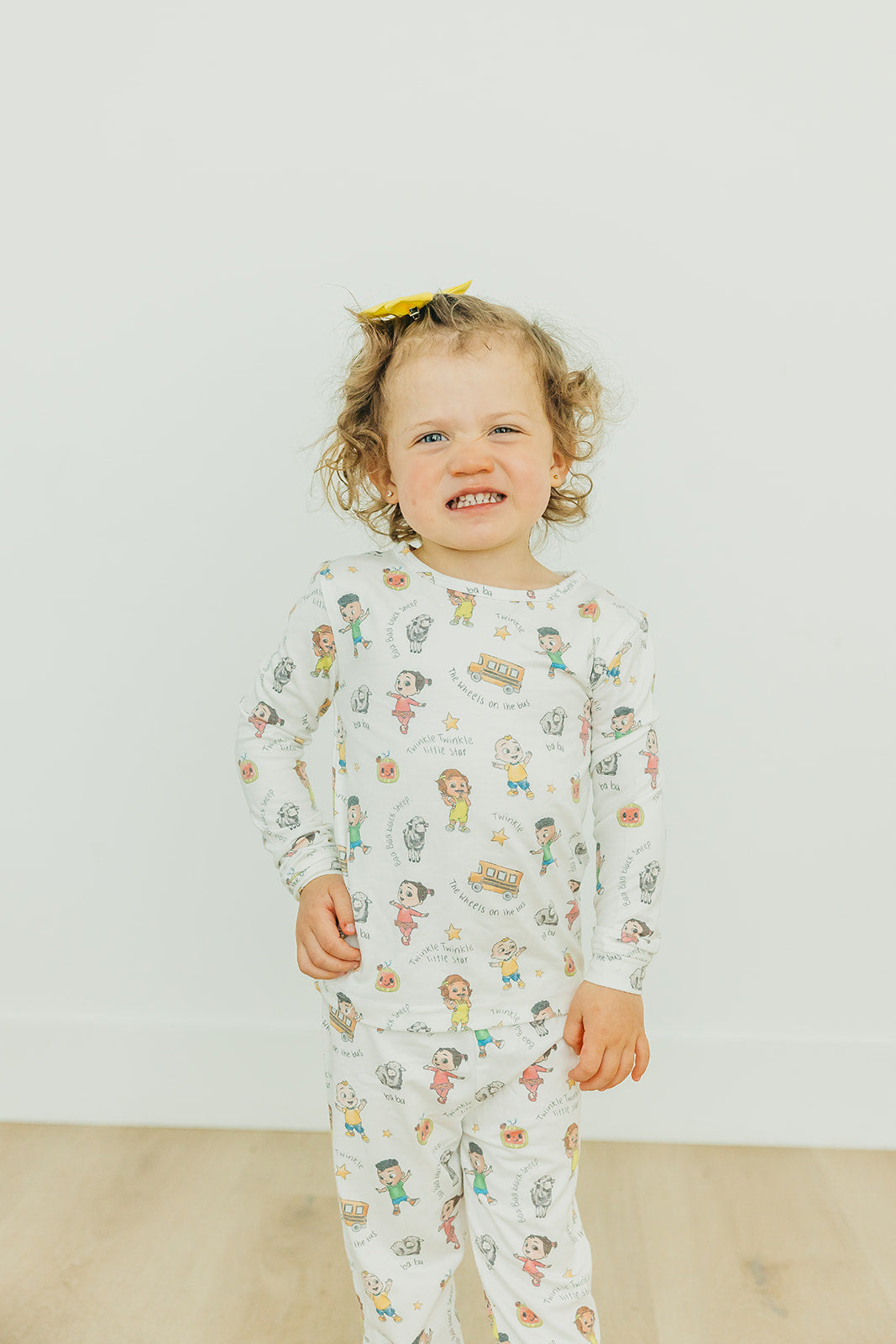 2pc Long Sleeve Pajama Set - CoComelon Friends