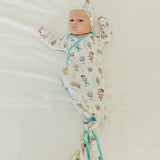 Newborn Knotted Gown - CoComelon Friends