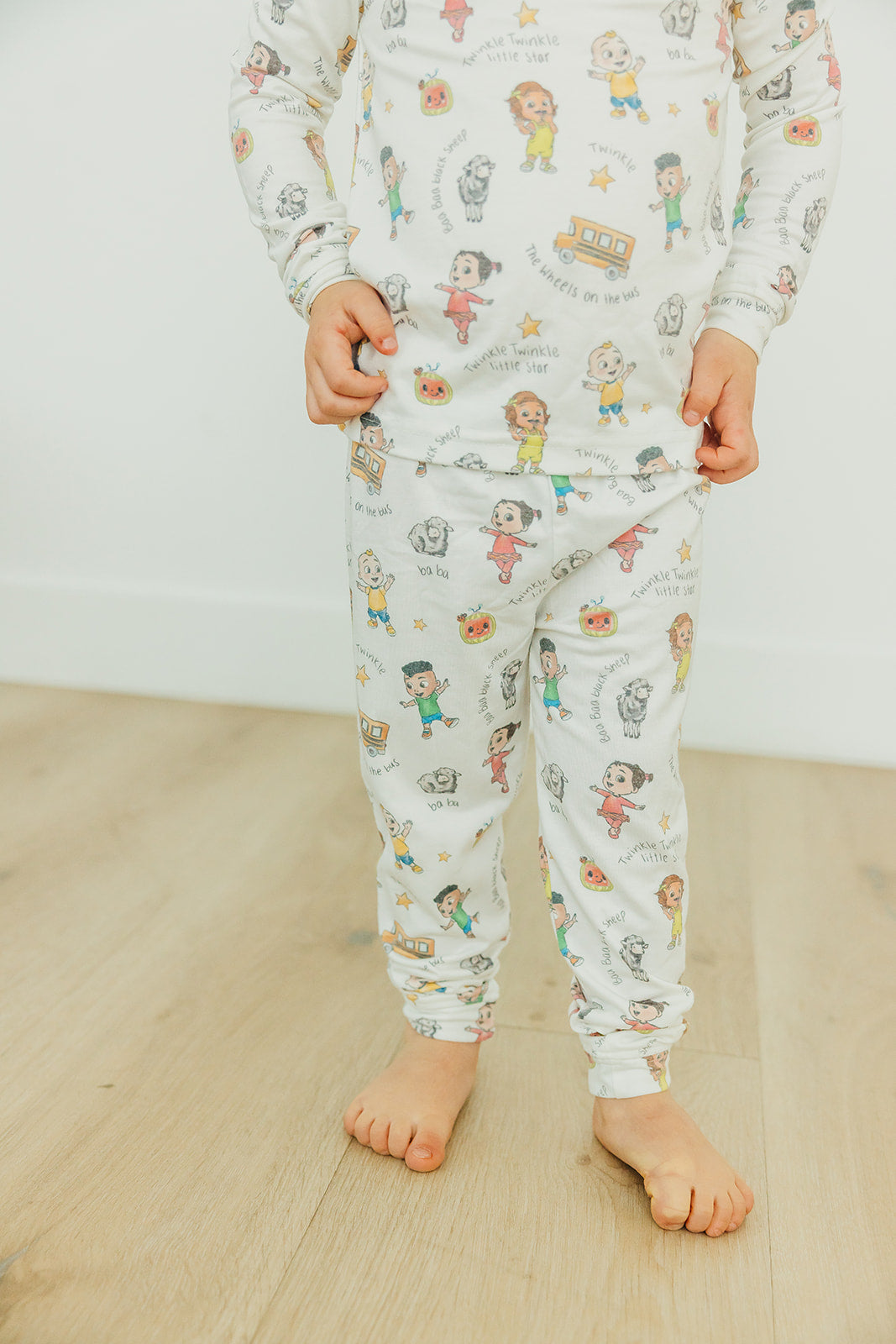 2pc Long Sleeve Pajama Set - CoComelon Friends