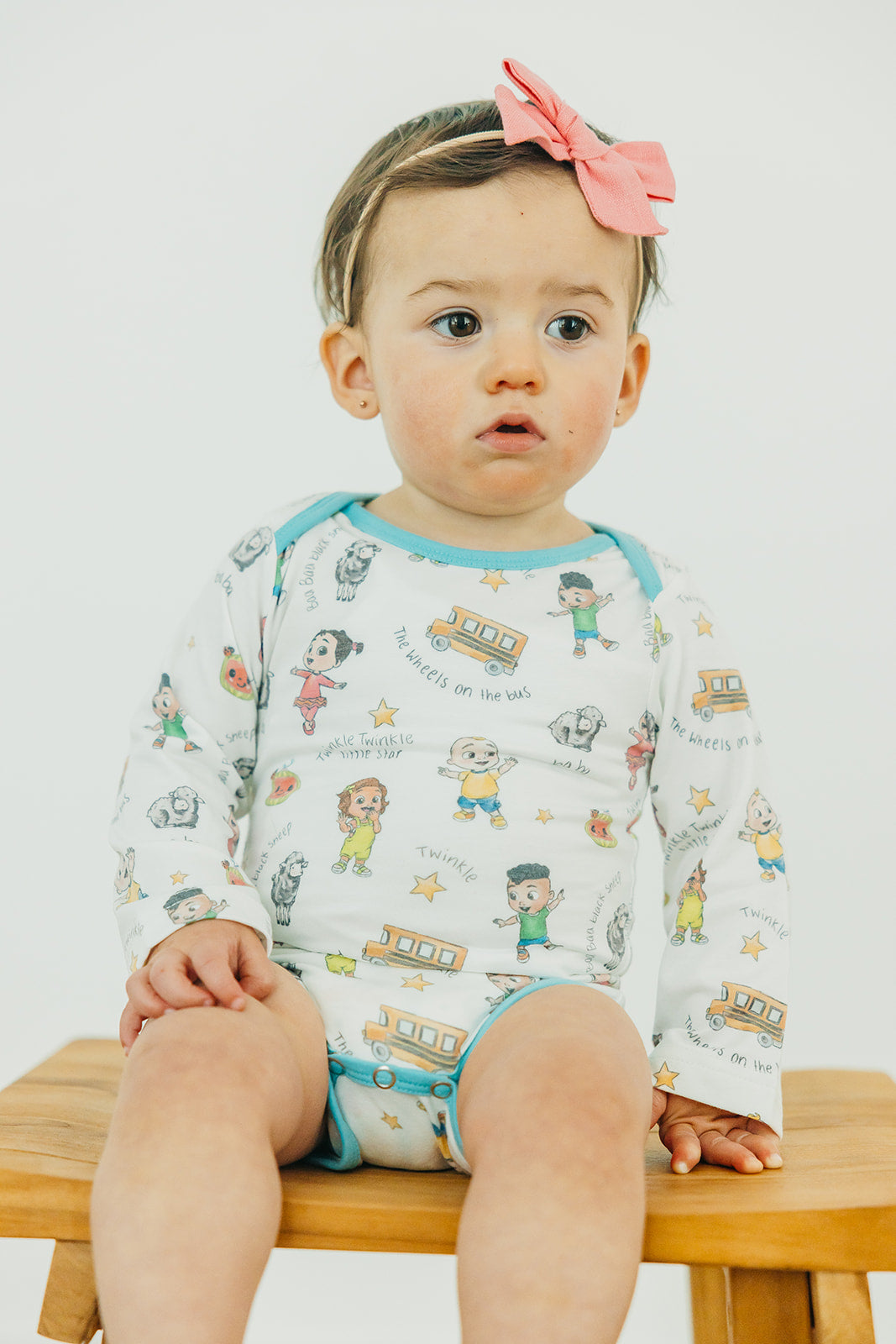 Long Sleeve Bodysuit - CoComelon Friends