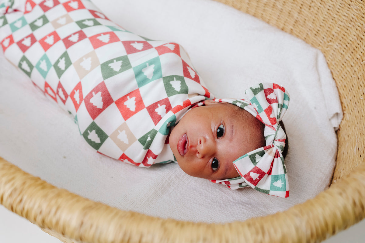 Knit Swaddle Blanket - Fraser