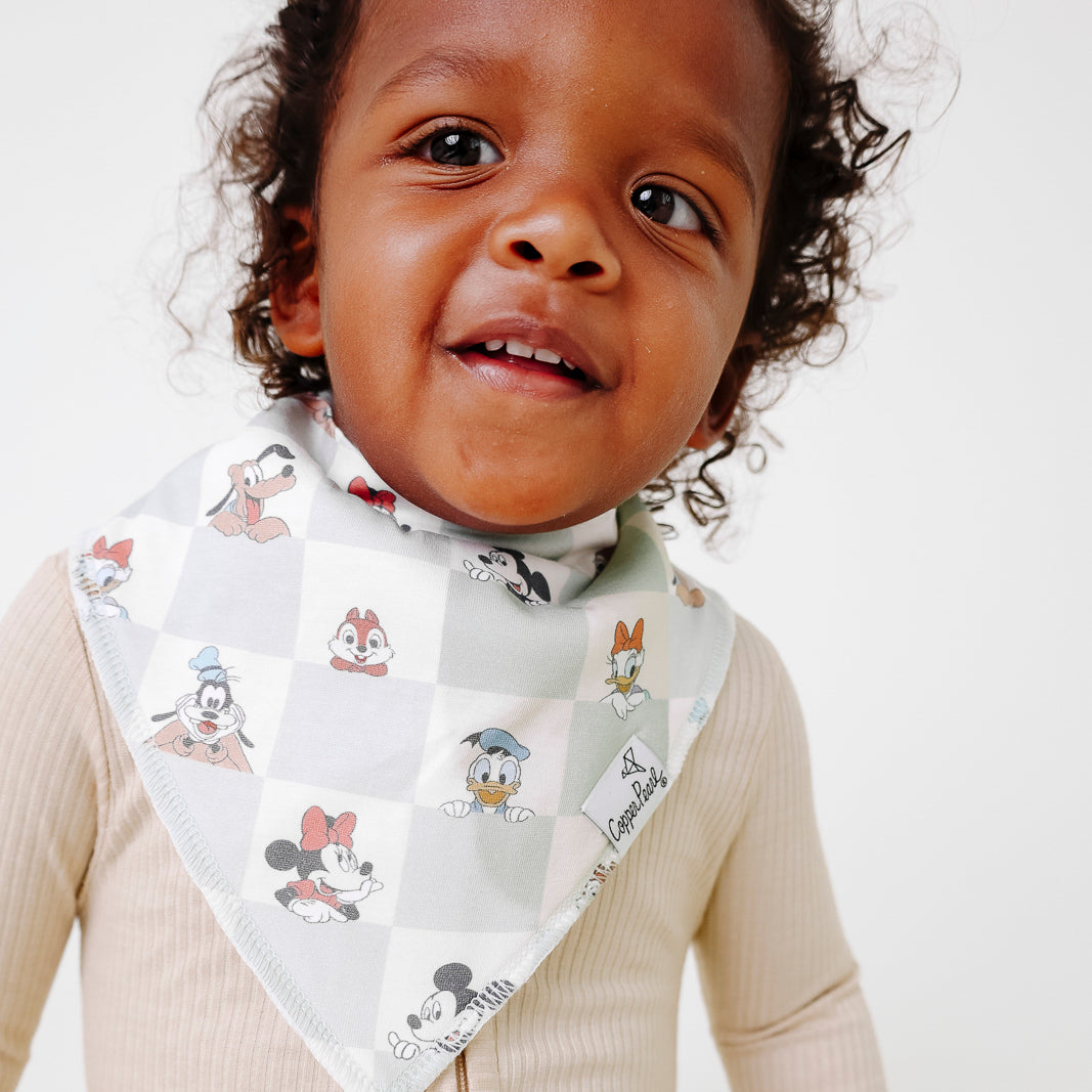 Baby Bandana Bibs - Mickey Mouse and Friends