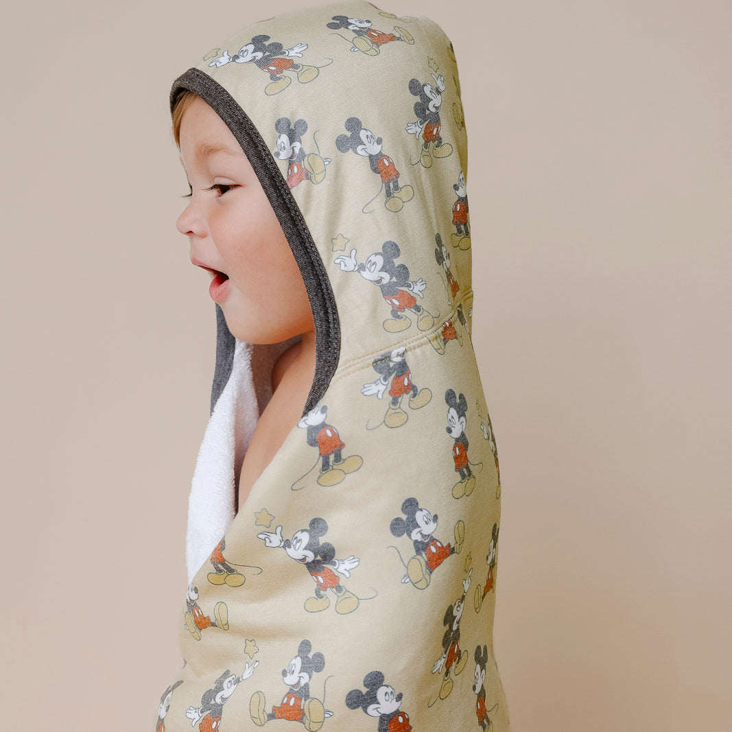 Premium Big Kid Hooded Towel - Mickey Mouse