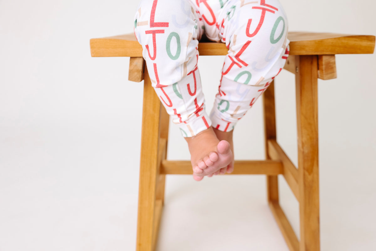 2pc Long Sleeve Pajama Set - Jolly