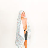 Premium Big Kid Hooded Towel - Trout