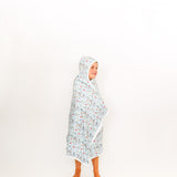 Premium Big Kid Hooded Towel - Trout
