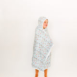 Premium Big Kid Hooded Towel - Trout