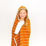 Premium Big Kid Hooded Towel - Camel