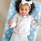 Premium Knit Diaper Changing Pad Cover - Della