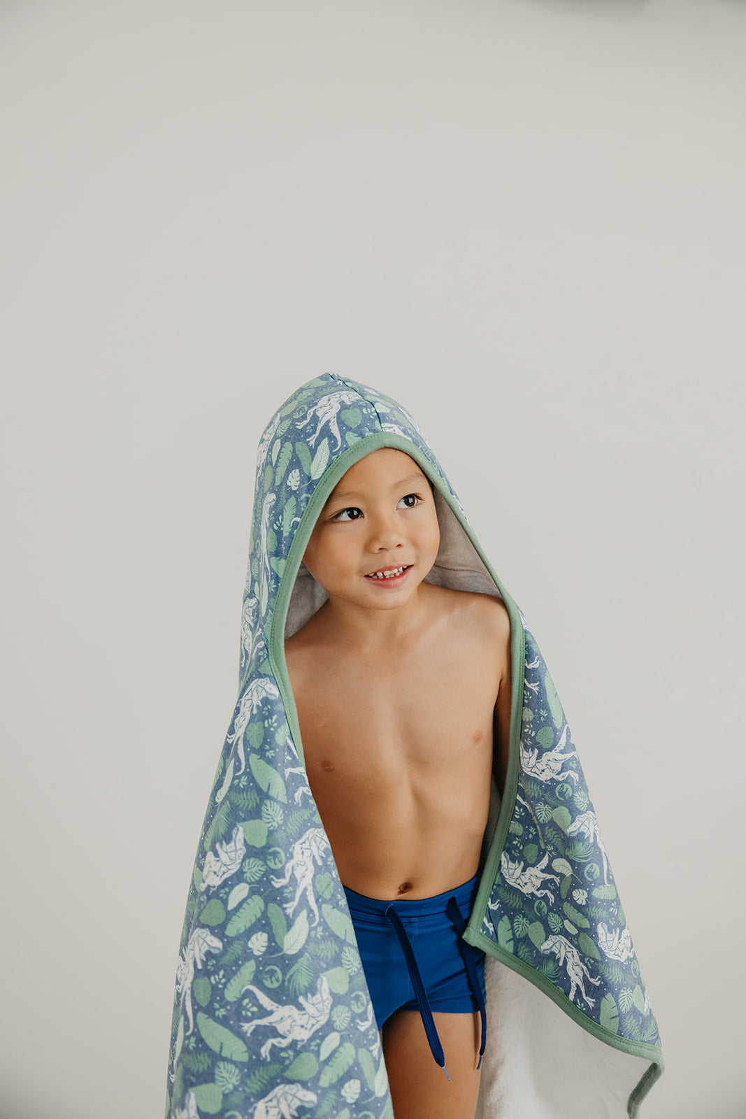 Premium Big Kid Hooded Towel - Jurassic Park