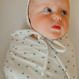 Knit Swaddle Blanket - Haze