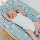 Premium Knit Diaper Changing Pad Cover - Bridger