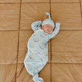 Newborn Knotted Gown - S'mores