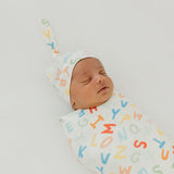 Knit Swaddle Blanket - Webster