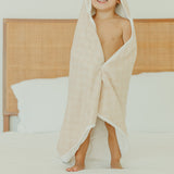 Premium Baby Knit Hooded Towel - Sol