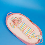 Newborn Knotted Gown - CoComelon Stripe
