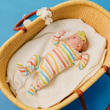 Footed Baby Pants - CoComelon Stripe