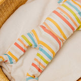 Footed Baby Pants - CoComelon Stripe