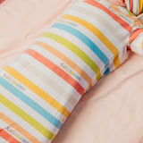 Newborn Knotted Gown - CoComelon Stripe