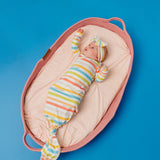 Newborn Knotted Gown - CoComelon Stripe