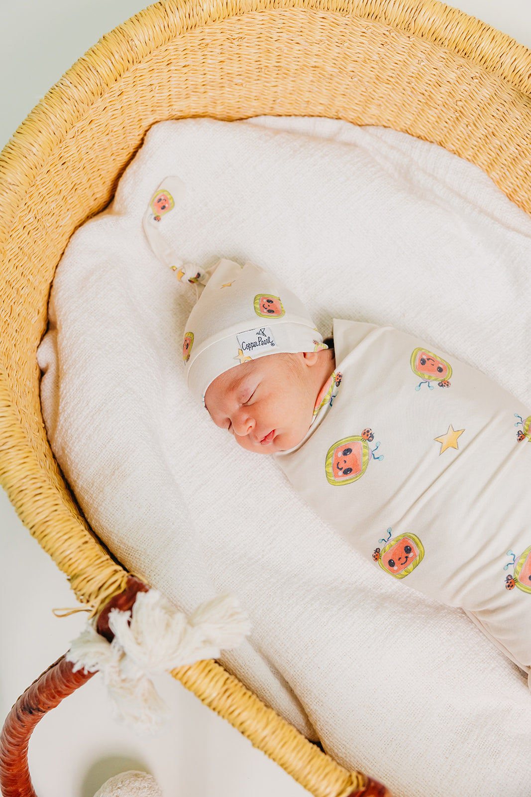 Knit Swaddle Blanket - CoComelon