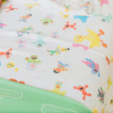 Premium Twin Sheet Set - Sesame Friends