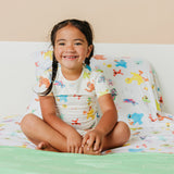 Premium Twin Sheet Set - Sesame Friends