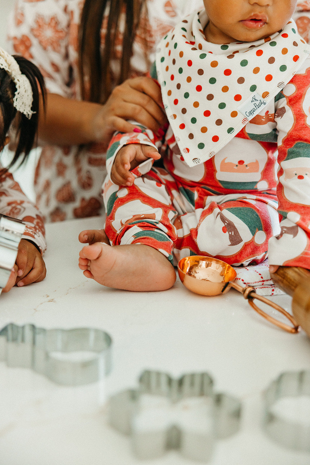 Baby Bandana Bibs - Gingerbread