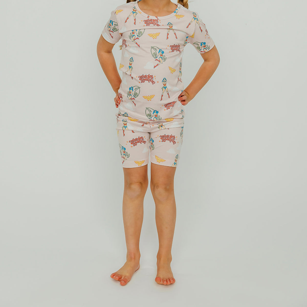 2pc Short Sleeve Pajama Set - Wonder Woman™